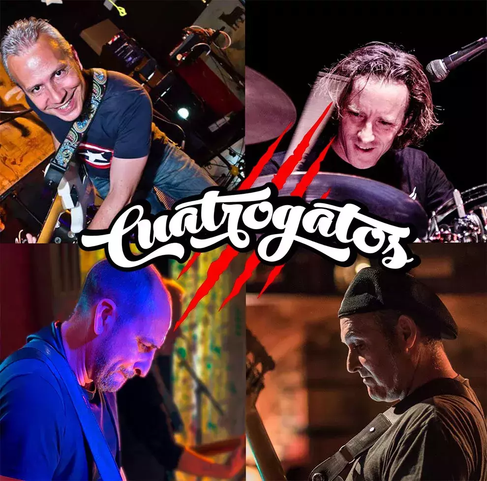 Banda Cuatrogatos, grupo de versiones Indie Pop y Rock para celebraciones en Cartagena, Murcia